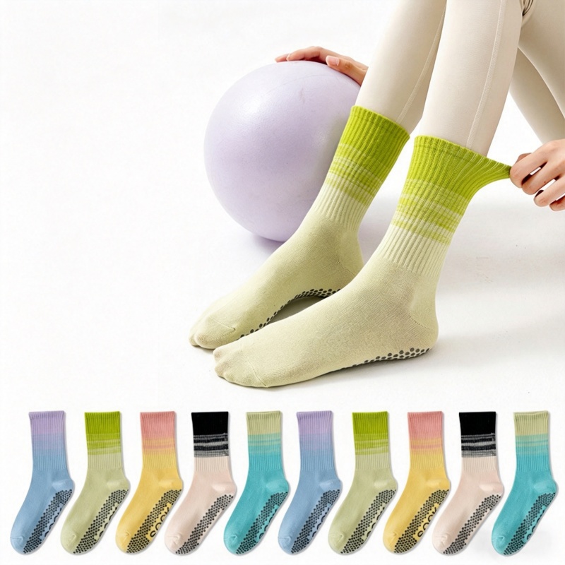 Fitness Of Yoga - Dreamlikelin 1 Pair Women's Mid-Calf Yoga