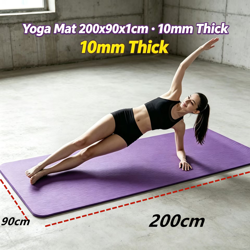 Large Anti‑Slip Fitness Yoga M - Yoga Fitness Resiliation review and price