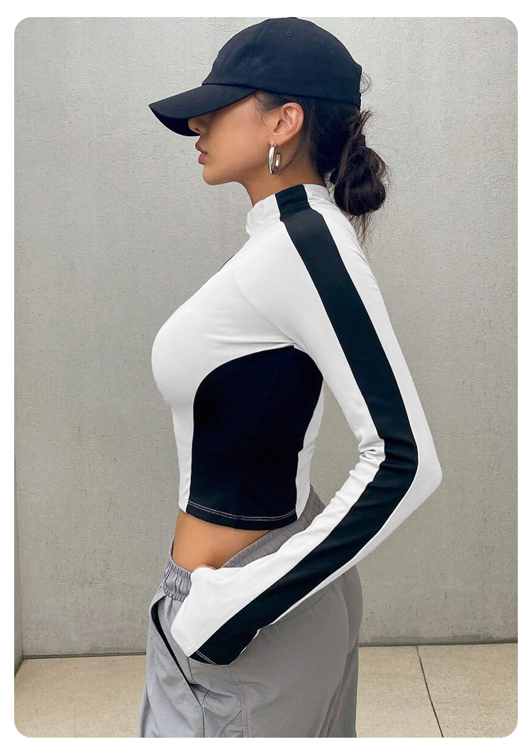 Yoga Clothes Stand Up Collar J - Fitness Of Yoga review and price