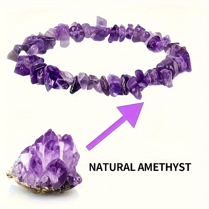 Natural Stone Amethyst Irregua - Yoga Fitness Gifts review and price