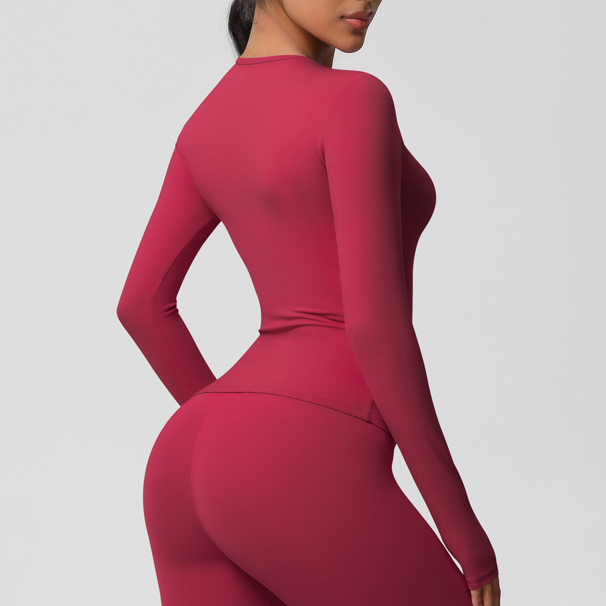 Women's Two-side Brushed Solid - Fitness Yoga Only For Women review and price
