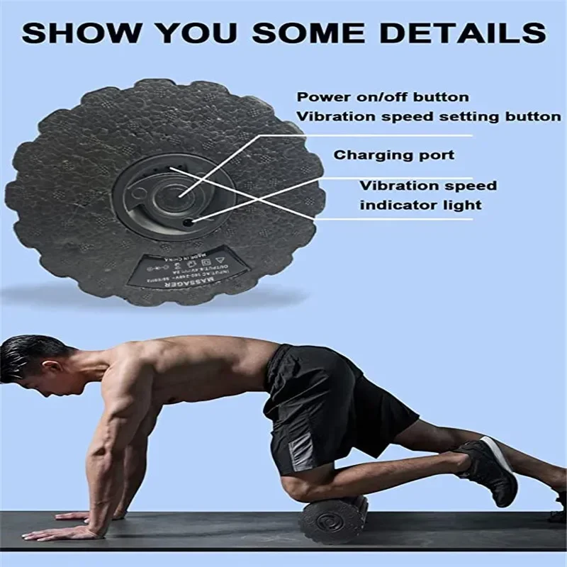 4-Speed Vibrating Electric Yog - Foam Roller review and price