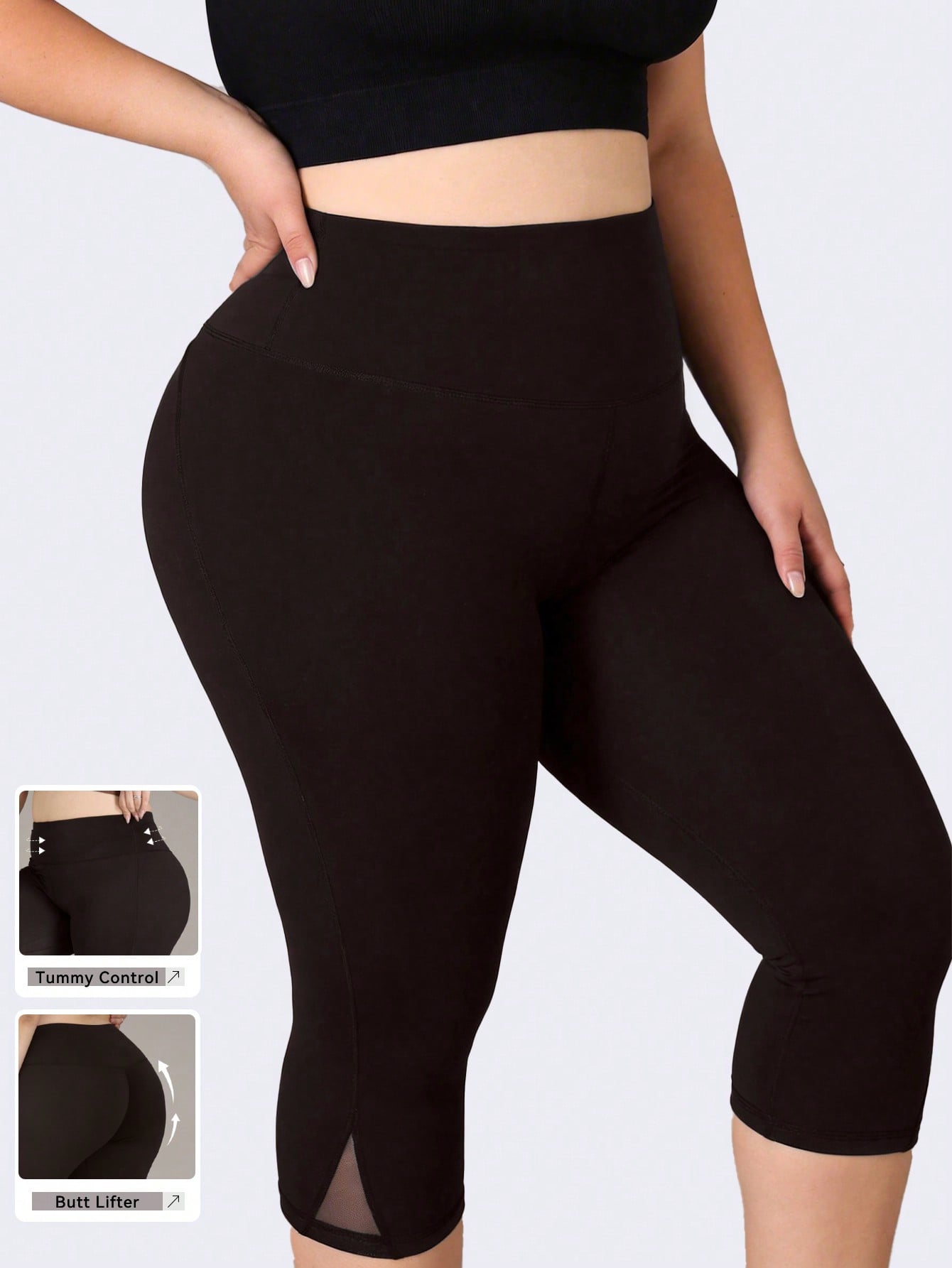 Plus Size Gym Leggings Women M - Yoga Fitness Plus review and price