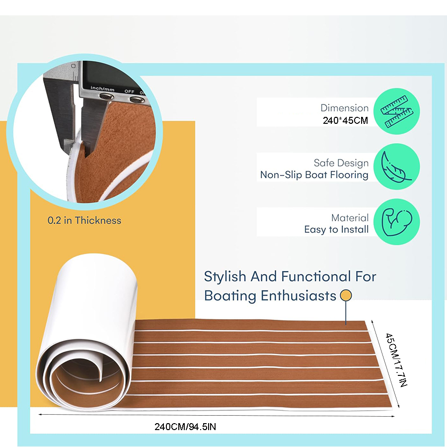 EVA Foam Boat Flooring Decking - Foam Roller review and price