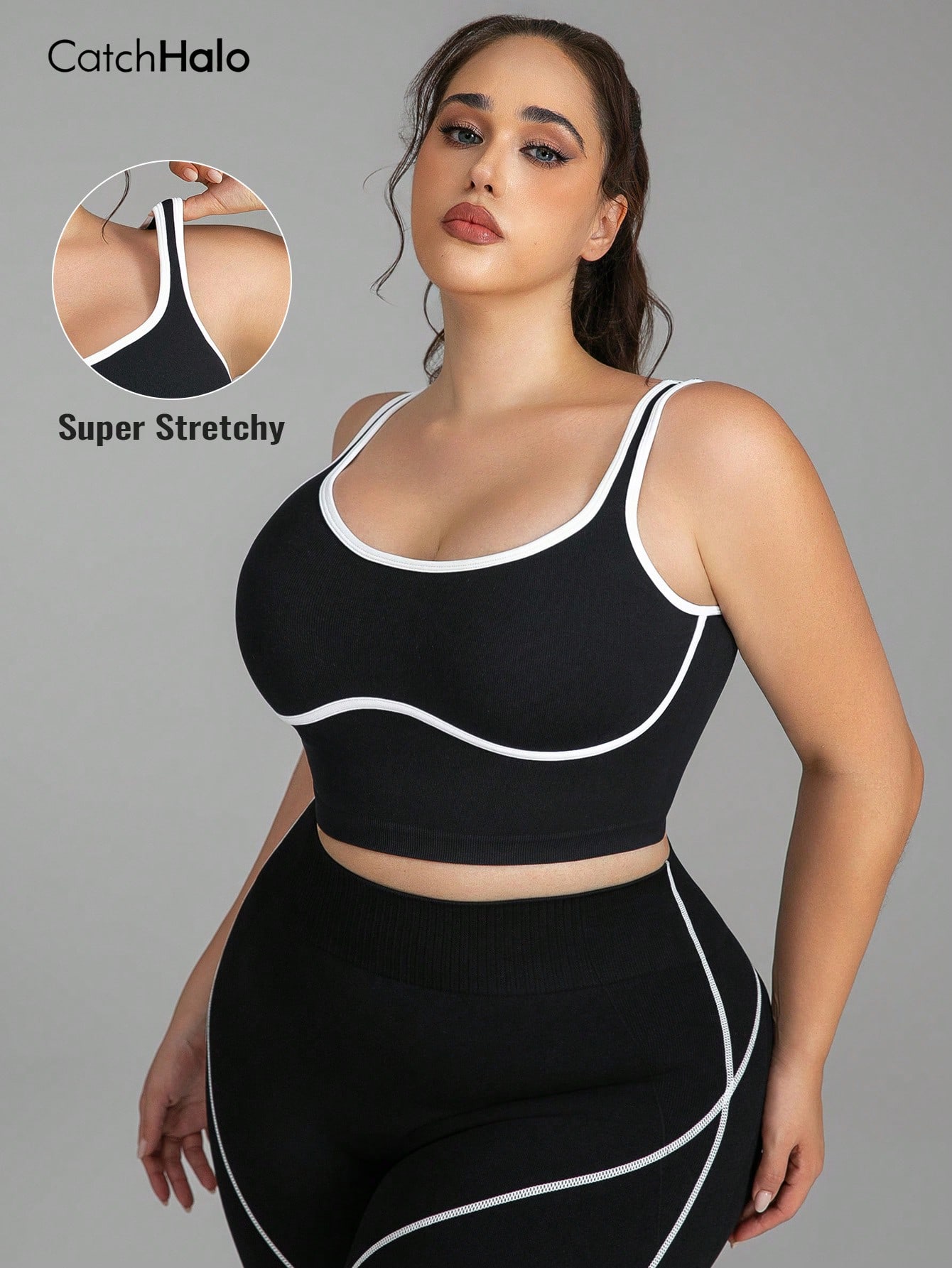 Women Plus Size Seamless Brale - Yoga Fitness Plus review and price