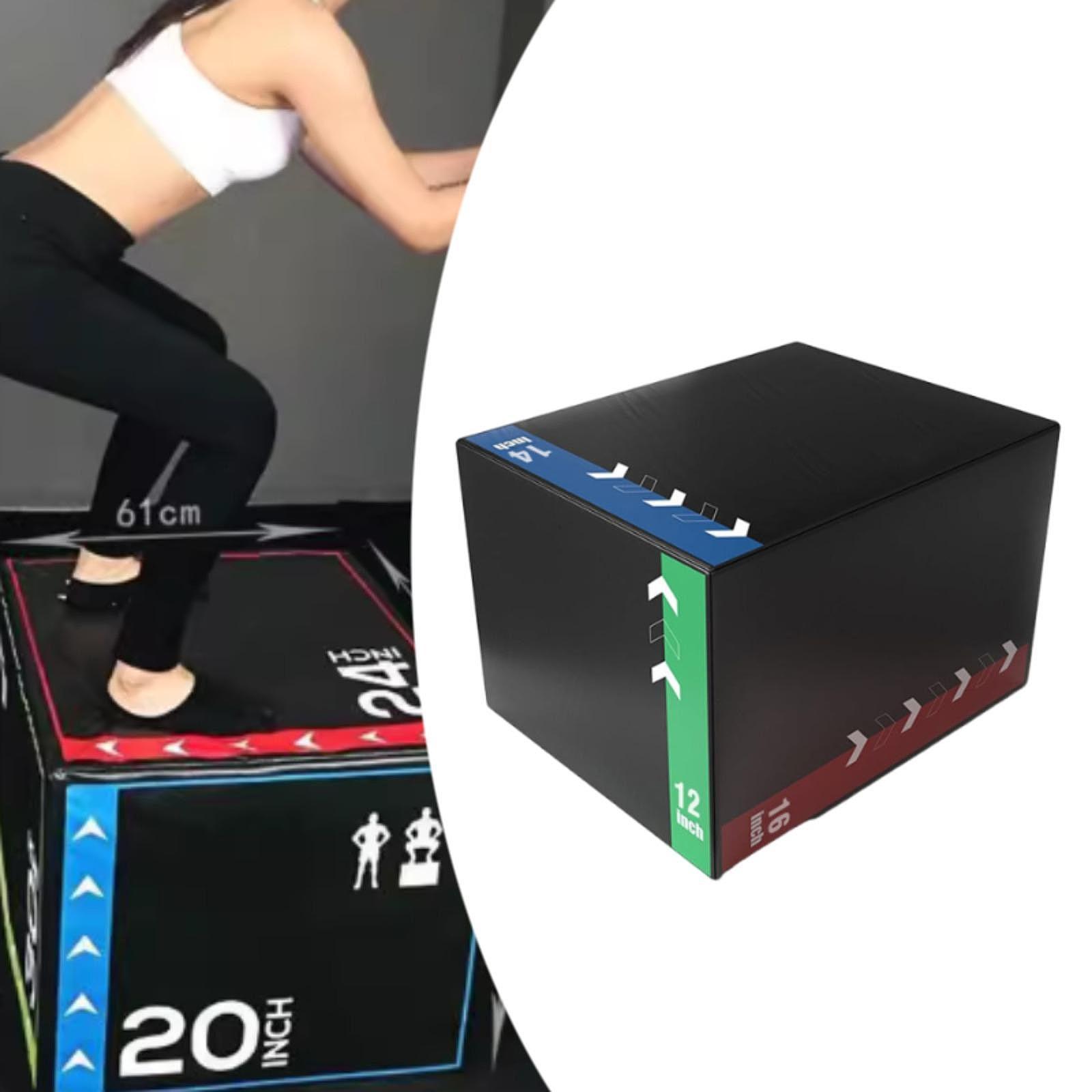 Plyometric Jump Box Heavy Duty - Plyo Jump Box review and price