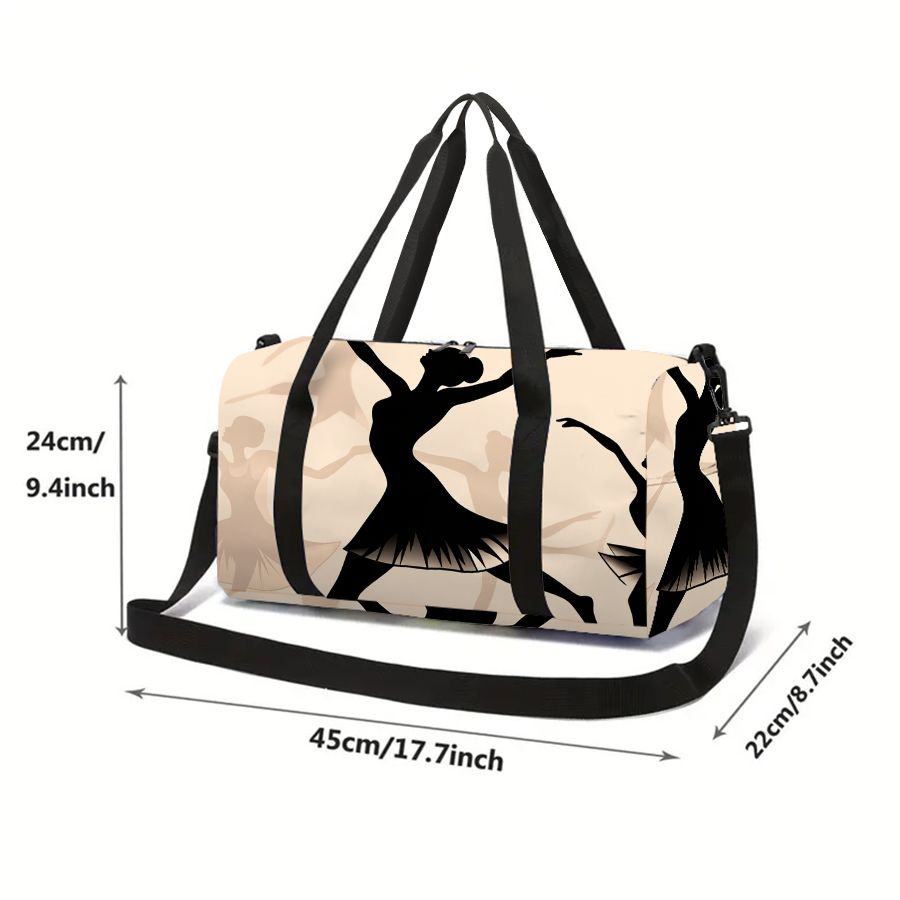 Yoga Print Large Capacity Lugg - Yoga Fitness Gifts review and price