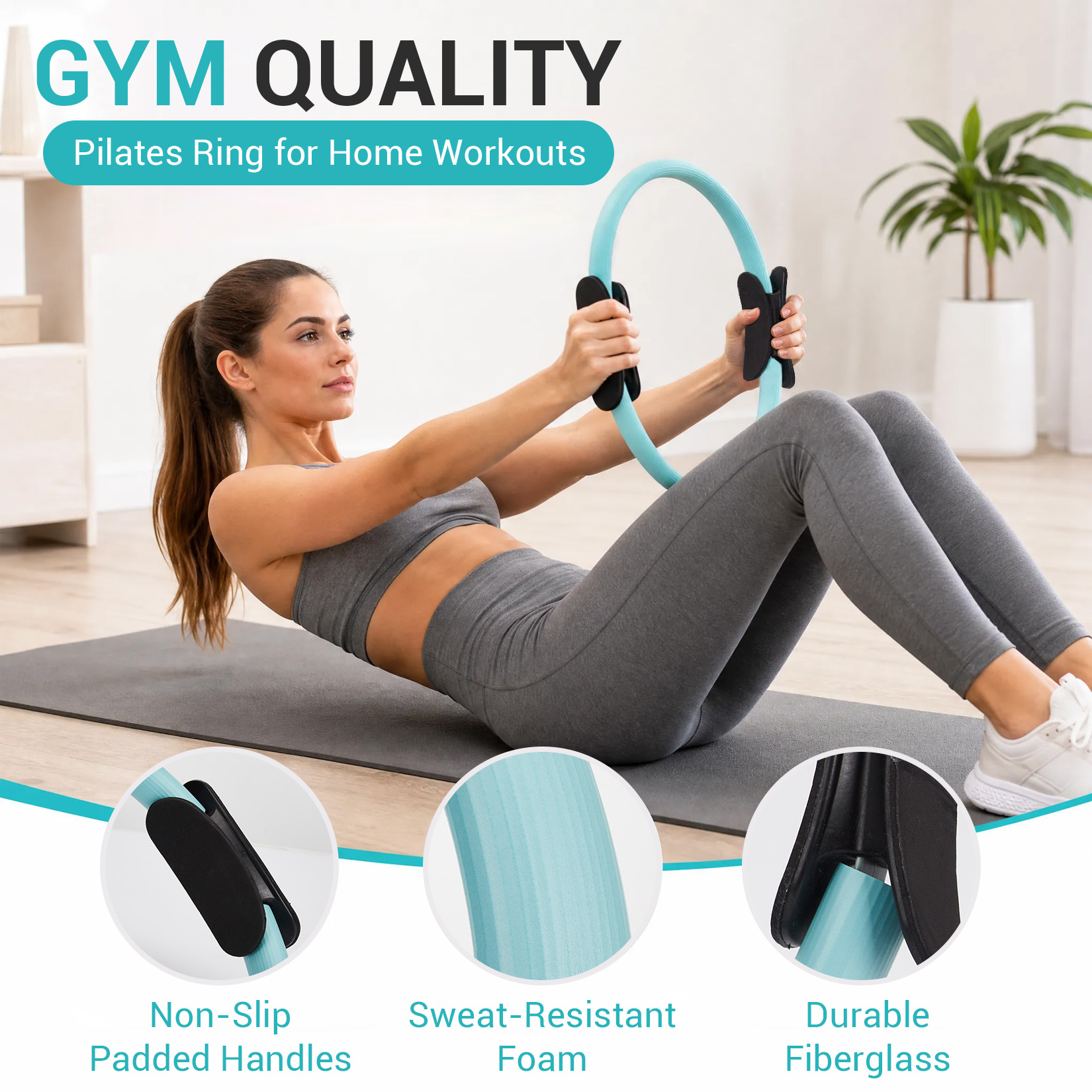 Pilates Training Set, 6-in-1 P - Core Slider review and price